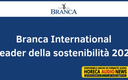 Branca International Leader della sostenibilità 2022