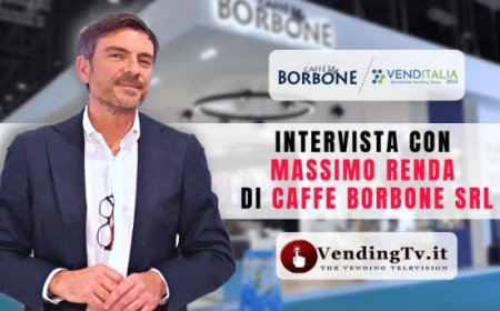 VendingTv a Venditalia 2022. Intervista con Massimo Renda di Caffe Borbone