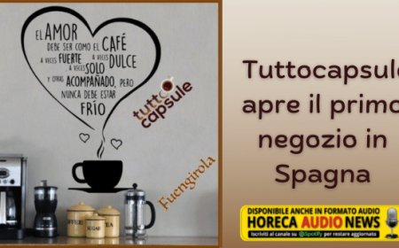 Tuttocapsule apre il primo negozio in Spagna