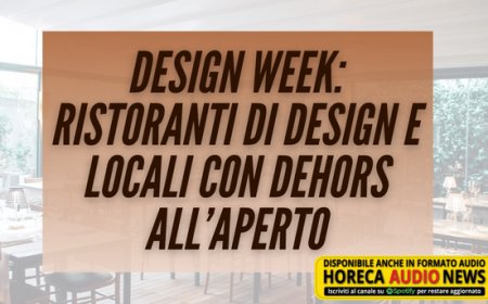 Design week: ristoranti di design e locali con dehors all’aperto