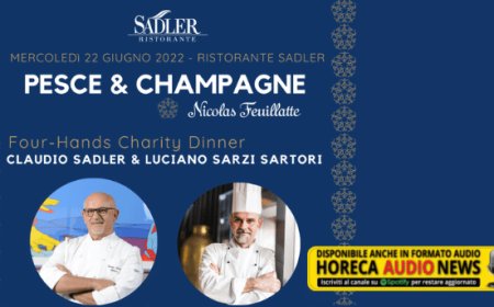 Chef Sadler e Sarzi Sartori protagonisti di una cena a quattro mani per beneficenza