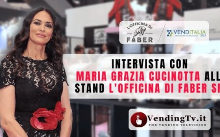 VendingTv a Venditalia 2022. Intervista con Maria Grazia Cucinotta allo stand L'Officina di Faber