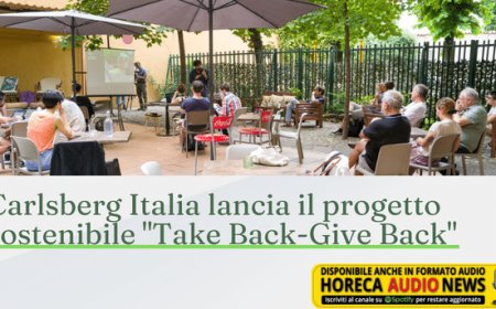 Carlsberg Italia lancia il progetto sostenibile "Take Back-Give Back"