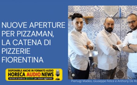 Nuove aperture per Pizzaman, la catena di pizzerie fiorentina