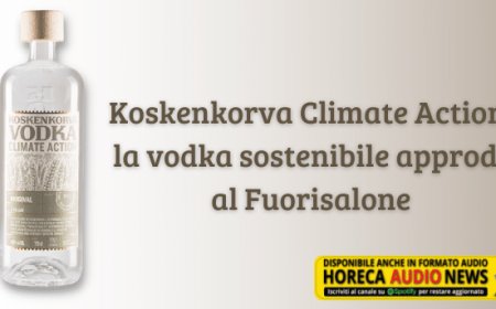 Koskenkorva Climate Action: la vodka sostenibile approda al Fuorisalone