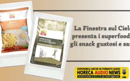 La Finestra sul Cielo presenta i superfood e gli snack gustosi e sani 