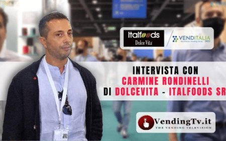 VendingTv a Venditalia 2022. Intervista con Carmine Rondinelli di Dolcevita - Italfoods