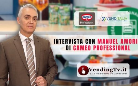 VendingTv a Venditalia 2022. Intervista con Manuel Amorini di cameo Professional