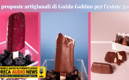 Le proposte artigianali di Guido Gobino per l'estate 2022