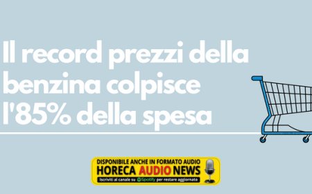Il record prezzi della benzina colpisce l'85% della spesa