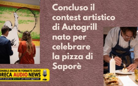 Concluso il contest artistico di Autogrill nato per celebrare la pizza di Saporè
