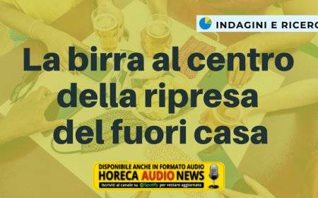 La birra al centro della ripresa del fuori casa