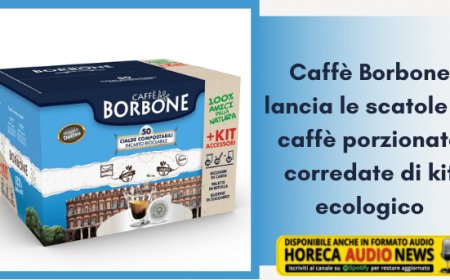 Caffè Borbone lancia le scatole di caffè porzionato corredate di kit ecologico