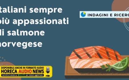 Italiani sempre più appassionati di salmone norvegese