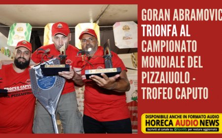 Goran Abramovic trionfa al Campionato Mondiale del Pizzaiuolo - Trofeo Caputo