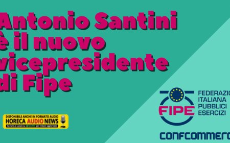 Antonio Santini è il nuovo vicepresidente di Fipe