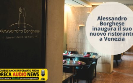 Alessandro Borghese inaugura il suo nuovo ristorante a Venezia