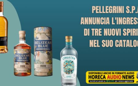 Pellegrini S.p.A. annuncia l'ingresso di tre nuovi Spirits nel suo catalogo