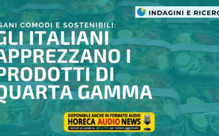 Sani comodi e sostenibili: gli italiani apprezzano i prodotti di quarta gamma