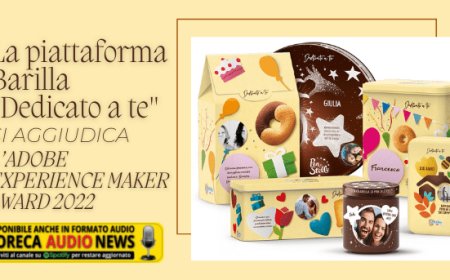 La piattaforma Barilla "Dedicato a te" si aggiudica l’Adobe Experience Maker Award 2022