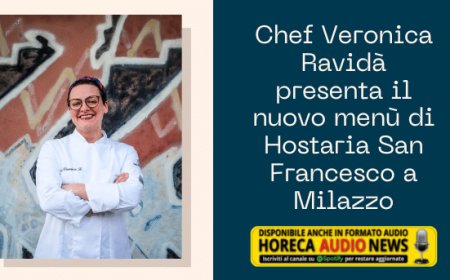 Chef Veronica Ravidà presenta il nuovo menù di Hostaria San Francesco a Milazzo