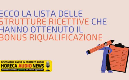 Ecco la lista delle strutture ricettive che hanno ottenuto il bonus riqualificazione