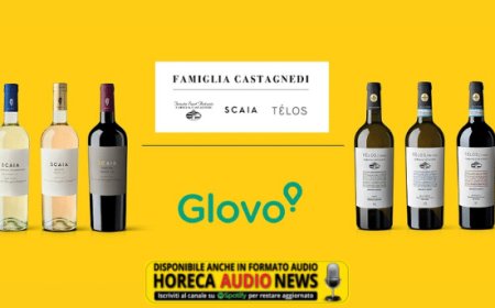 Famiglia Castagnedi e GLOVO: il vino italiano d'eccellenza direttamente a casa