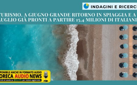 Turismo. A giugno grande ritorno in spiaggia e a luglio già pronti a partire 15,4 milioni di italiani