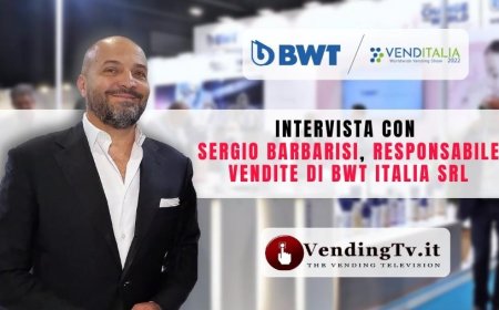 VendingTv a Venditalia 2022. Intervista con Sergio Barbarisi di BWT Italia