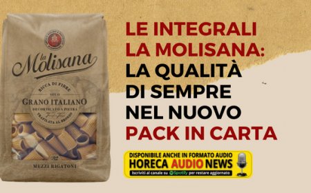 Le Integrali La Molisana: la qualità di sempre nel nuovo pack in carta