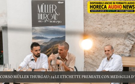 Concorso Müller Thurgau: 24 le etichette premiate con Medaglia d’Oro
