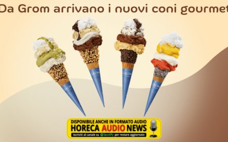 Da Grom arrivano i nuovi coni gourmet