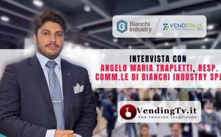 VendingTv a Venditalia 2022. Intervista con Angelo Maria Trapletti di Bianchi Industry