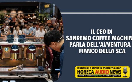 Il CEO di Sanremo Coffee Machines parla dell’avventura a fianco della SCA