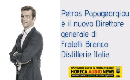 Petros Papageorgiou è il nuovo Direttore generale di Fratelli Branca Distillerie Italia