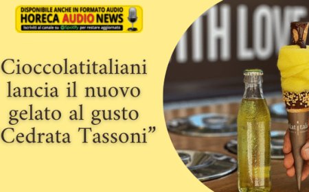 Cioccolatitaliani lancia il nuovo gelato al gusto “Cedrata Tassoni”