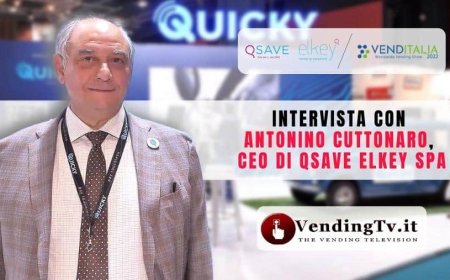 VendingTv a Venditalia 2022. Intervista con Antonino Cuttonaro di QSAVE Elkey