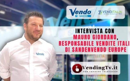 VendingTv a Venditalia 2022. Intervista con Mauro Giordano di SandenVendo Europe