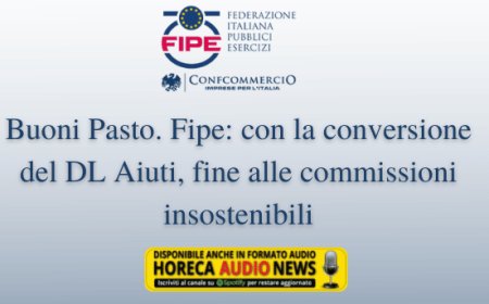 Buoni Pasto. Fipe: con la conversione del DL Aiuti, fine alle commissioni insostenibili