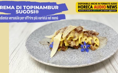 Crema di Topinambur Sugosi®, l'ingrediente versatile per offrire più varietà nel menù