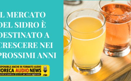 Il mercato del sidro è destinato a crescere nei prossimi anni