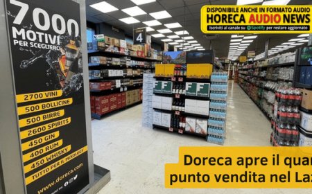 Doreca apre il quarto punto vendita nel Lazio