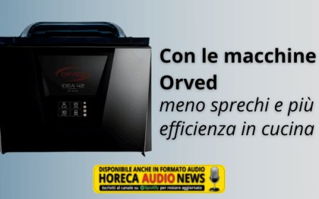  Con le macchine Orved, meno sprechi e più efficienza in cucina