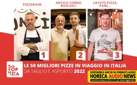Ecco le 50 migliori Pizzerie da taglio e asporto d'Italia! Medaglia d'oro per Gabriele Bonci