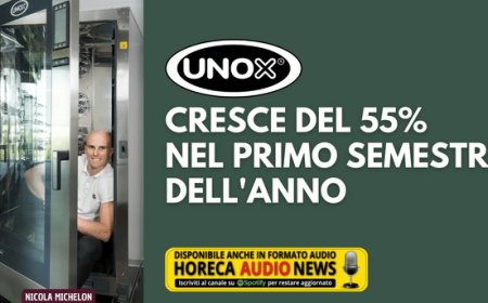 Unox cresce del 55% nel primo semestre dell'anno