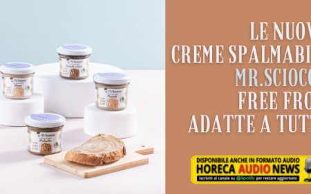Le nuove creme spalmabili Mr.Sciocco free from adatte a tutti