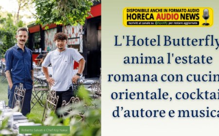 L'Hotel Butterfly anima l'estate romana con cucina orientale, cocktail d’autore e musica