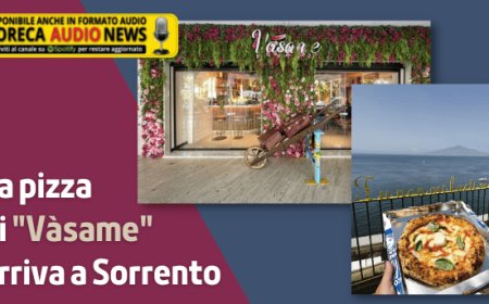 La pizza di "Vàsame" arriva a Sorrento