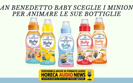 San Benedetto Baby sceglie i Minions per animare le sue bottiglie