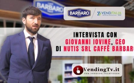 VendingTv a Venditalia 2022. Intervista con Giovanni Iovine di NUTIS srl - Caffè Barbaro